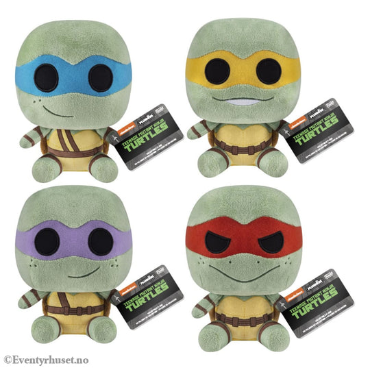 Teenage Mutant Ninja Turtles Plush Figure Display 18 cm Assortment (6) Toys