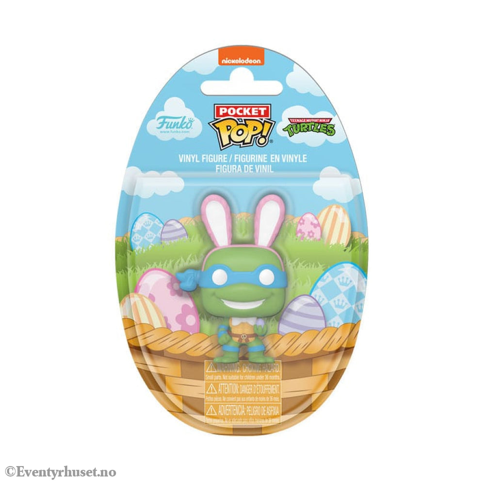 Teenage Mutant Ninja Turtles Pocket POP! Vinyl Figure Easter Leo 4 cm Display (16) Collectibles