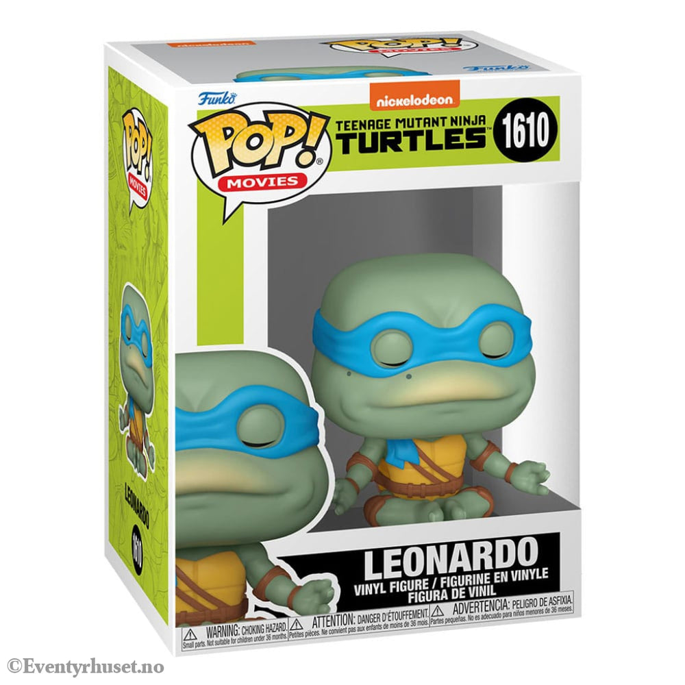 Teenage Mutant Ninja Turtles POP! Movies Vinyl Figure Leonardo(Meditating) 9 cm Collectibles