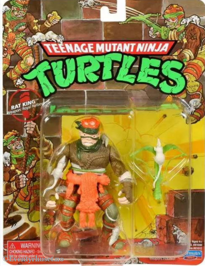 Teenage Mutant Ninja Turtles Rat King. Mint In Sealed Box (MISB)! Actionfigur