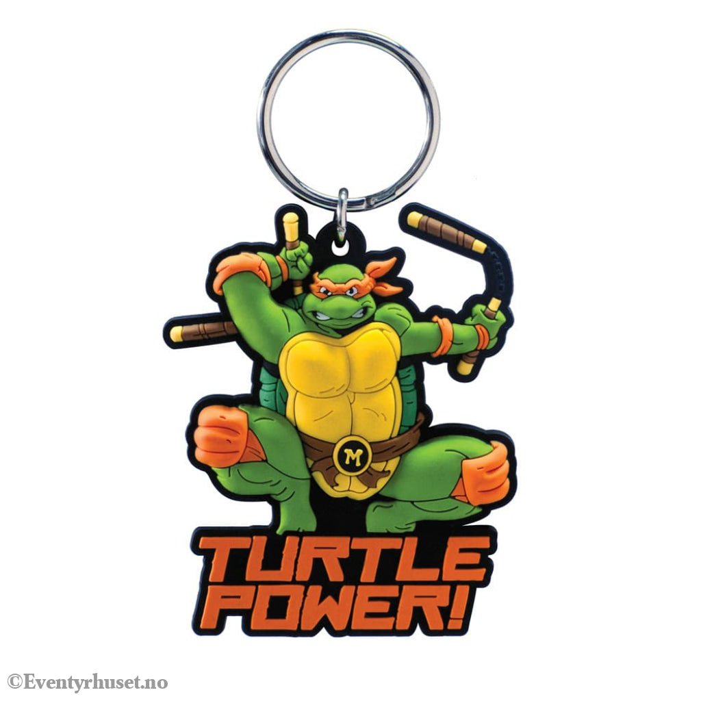 Teenage Mutant Ninja Turtles Soft Touch PVC Bag Clip Michelangelo Fashion & Accessories