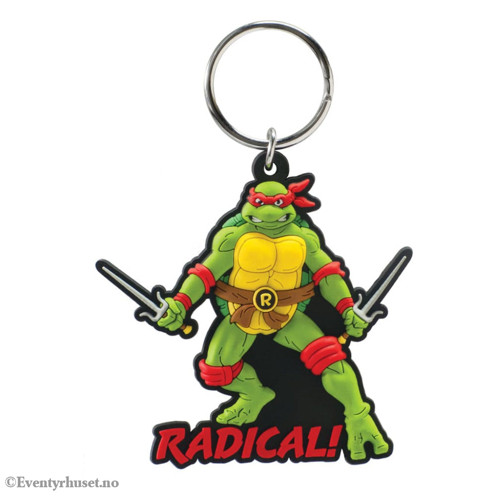 Teenage Mutant Ninja Turtles Soft Touch PVC Bag Clip Raphael Fashion & Accessories