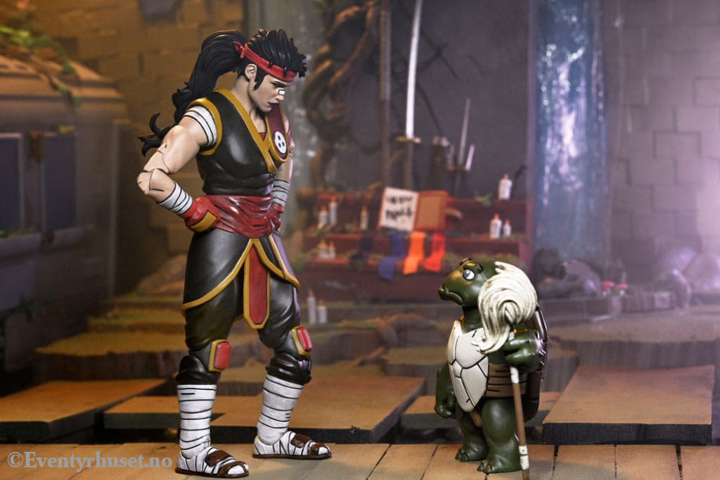 Teenage Mutant Ninja Turtles: The Last Ronin Action Figure Ultimate Casey Marie with Baby Odyn & Uno 17 cm Toys
