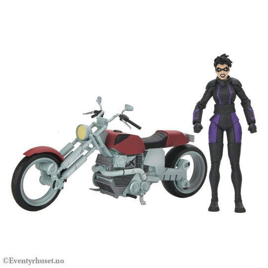 Teenage Mutant Ninja Turtles (The Last Ronin The Lost Years) Action Figure Casey Marie with Last Ronin Motorcycle 18 cm