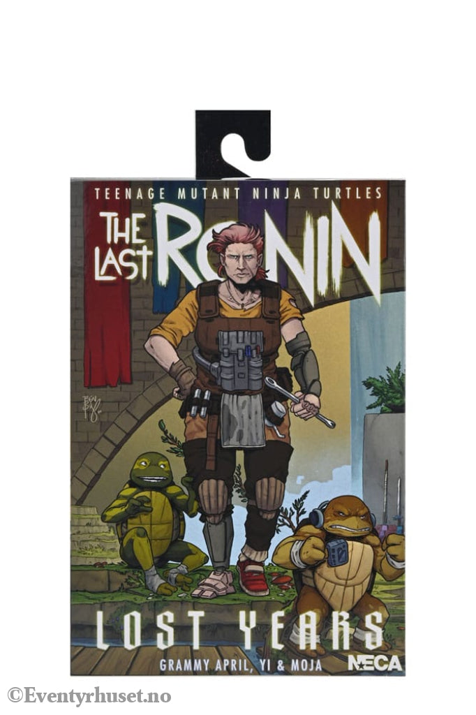 Teenage Mutant Ninja Turtles (The Last Ronin The Lost Years) Action Figure Grammy April with Baby Yi & Moja 18 cm Toys