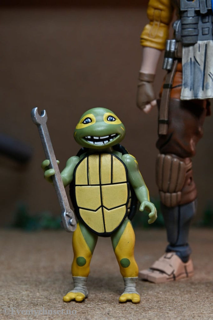 Teenage Mutant Ninja Turtles (The Last Ronin The Lost Years) Action Figure Grammy April with Baby Yi & Moja 18 cm Toys