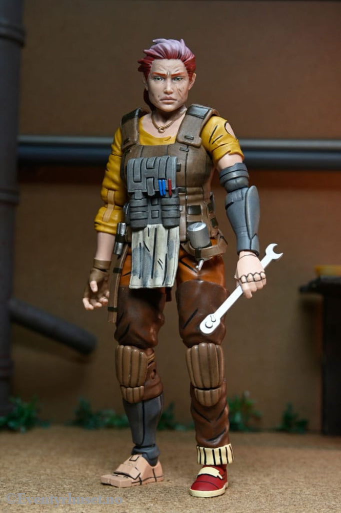 Teenage Mutant Ninja Turtles (The Last Ronin The Lost Years) Action Figure Grammy April with Baby Yi & Moja 18 cm Toys