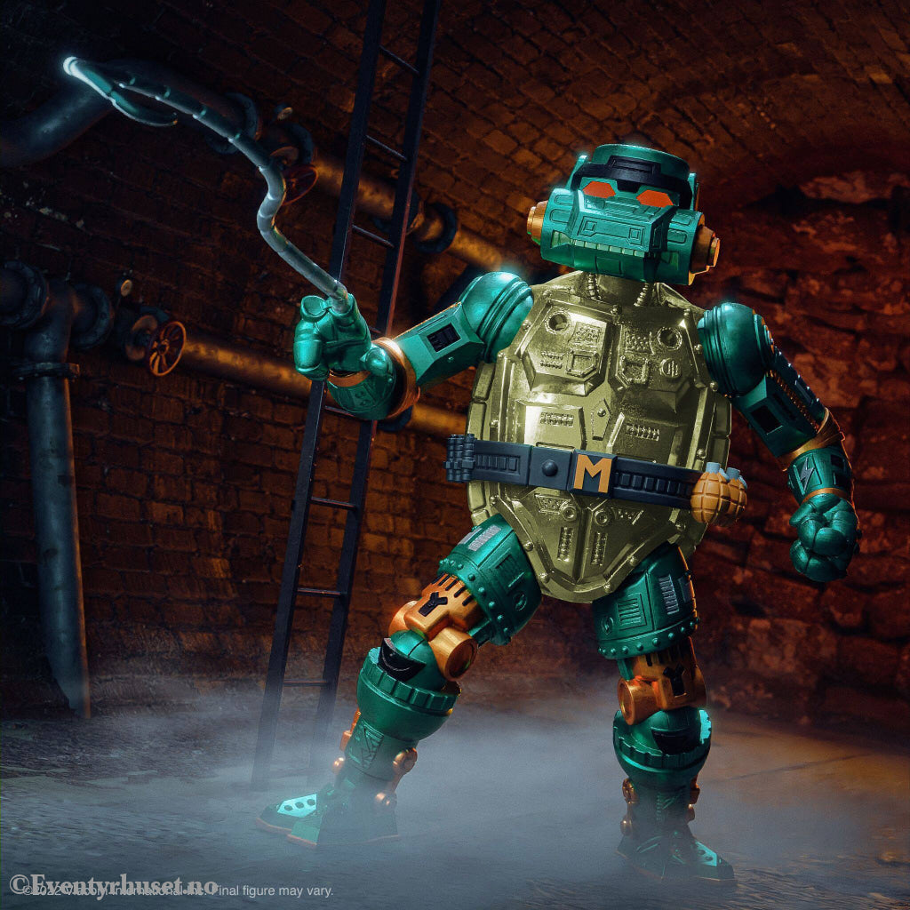 Teenage Mutant Ninja Turtles Ultimates Action Figure Warrior Metalhead Michelangelo 18 cm. Mint In Sealed Box (MISB)!