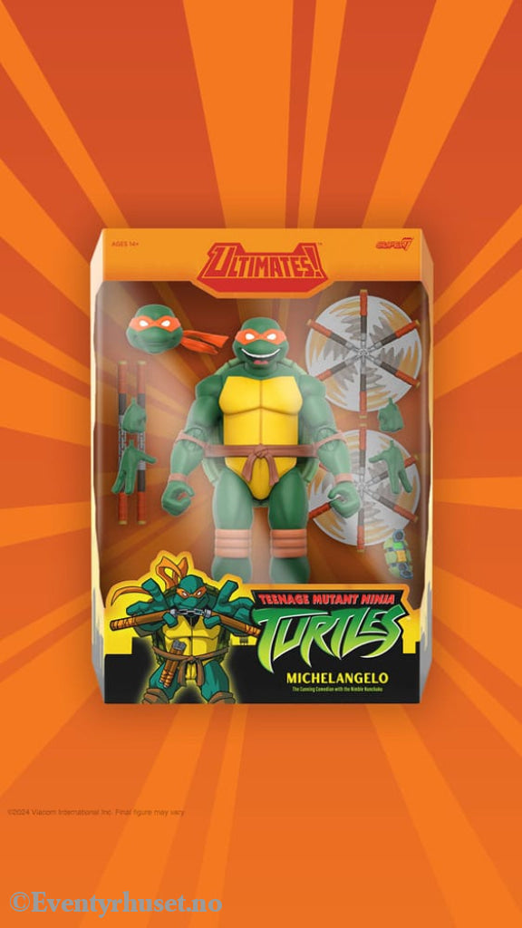 Teenage Mutant Ninja Turtles Ultimates Action Figure Wave 12 Michelangelo 18 cm Toys