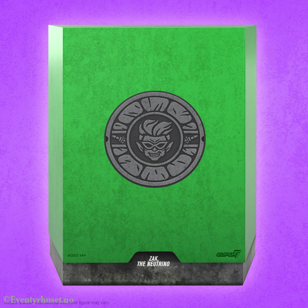 Teenage Mutant Ninja Turtles Ultimates Action Figure Zak The Neutrino 18 cm. Mint In Sealed Box (MISB)! Actionfigur