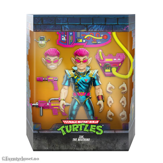 Teenage Mutant Ninja Turtles Ultimates Action Figure Zak The Neutrino 18 cm. Mint In Sealed Box (MISB)! Actionfigur