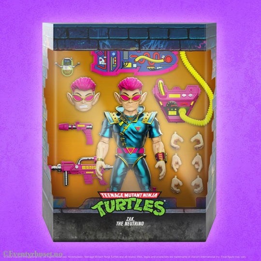 Teenage Mutant Ninja Turtles Ultimates Action Figure Zak The Neutrino 18 cm. Mint In Sealed Box (MISB)! Actionfigur