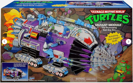 Teenage Mutant Ninja Turtles Vehicle Mutant Module heo EU Exclusive 25 cm. Mint In Sealed Box (MISB)! Actionfigur