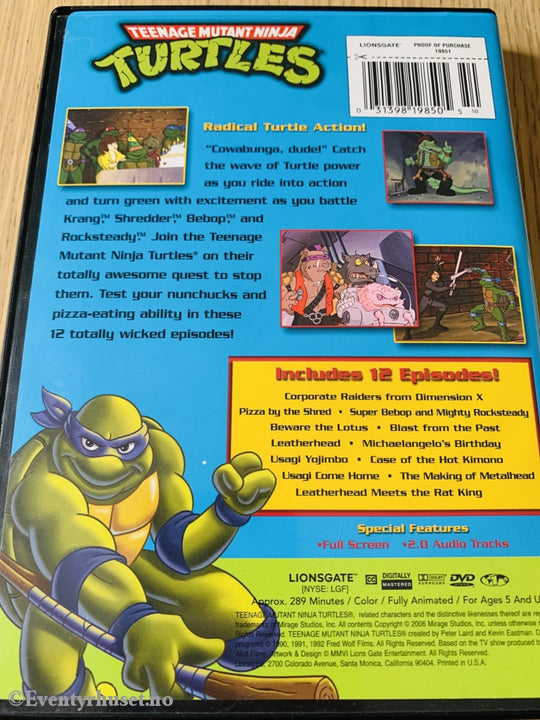 Teenage Mutant Ninja Turtles. Vol. 5. Dvd. Dvd