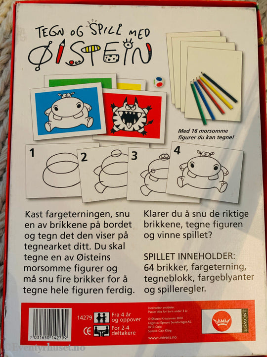 Tegn Og Spill Med Øistein. Brettspill. Brettspill