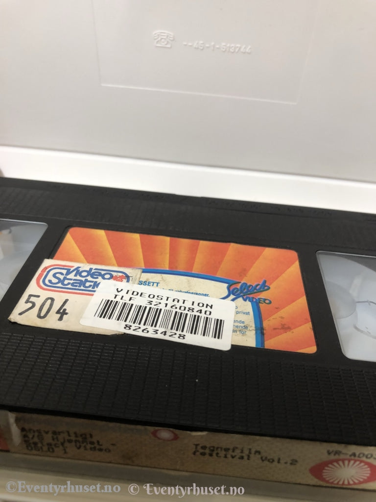 Tegnefilm Festival. Vol. 2. 1986. Vhs Big Box.