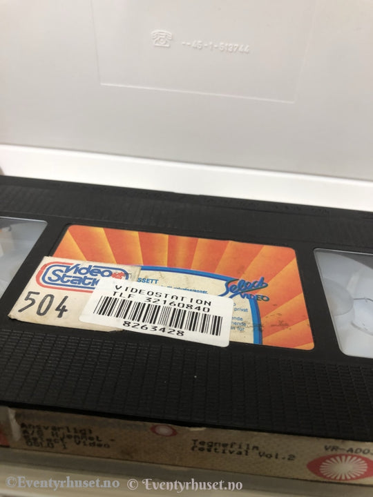 Tegnefilm Festival. Vol. 2. 1986. Vhs Big Box.