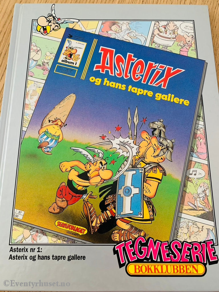 Tegneserie Bokklubben Asterix Nr. 1: Og Hans Tapre Gallere.
