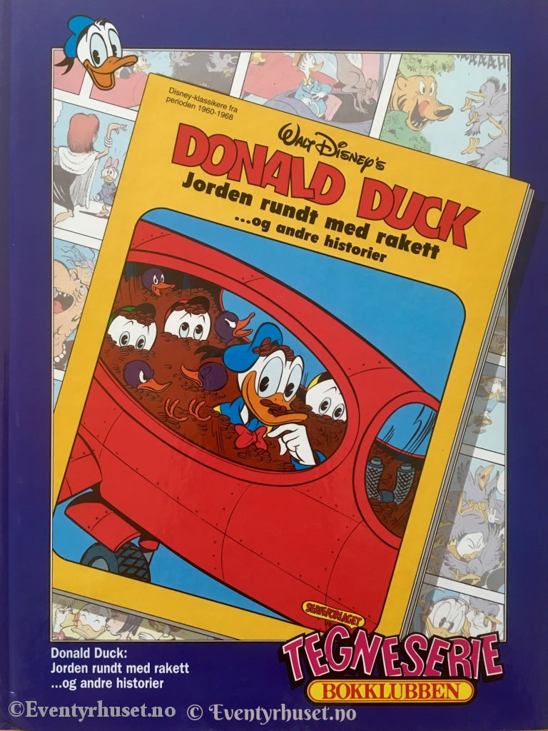 Tegneserie Bokklubben Donald Duck: Jorden Rundt Med Rakett... Og Andre Historier