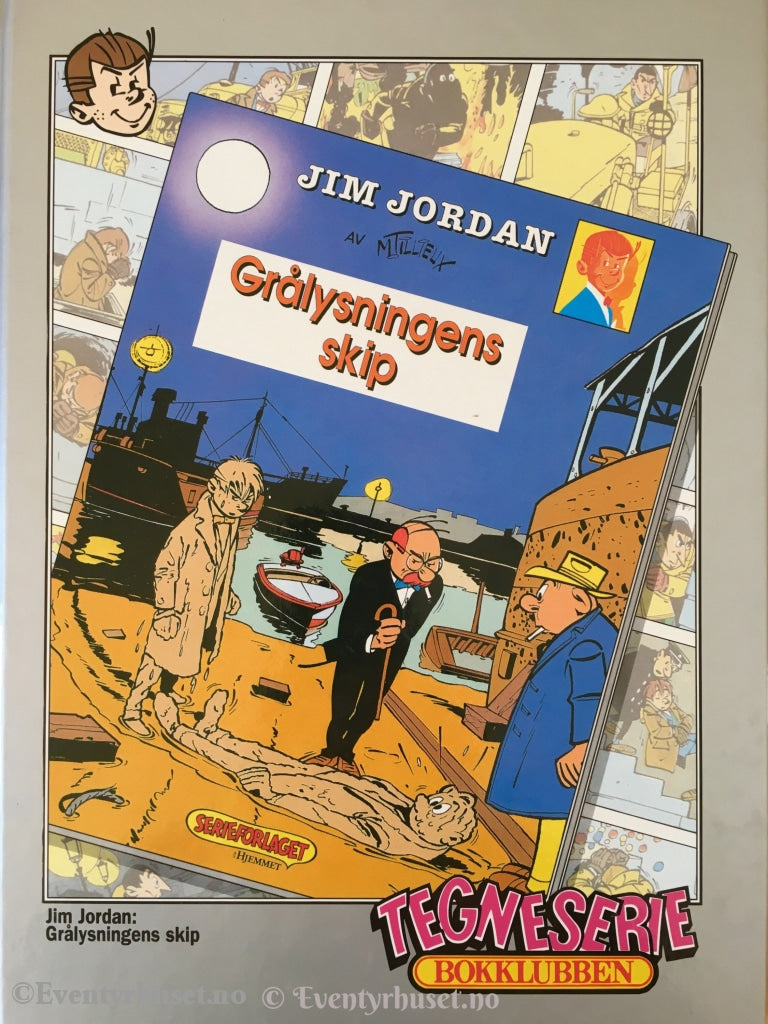 Tegneserie Bokklubben Jim Jordan: Grålysningens Skip