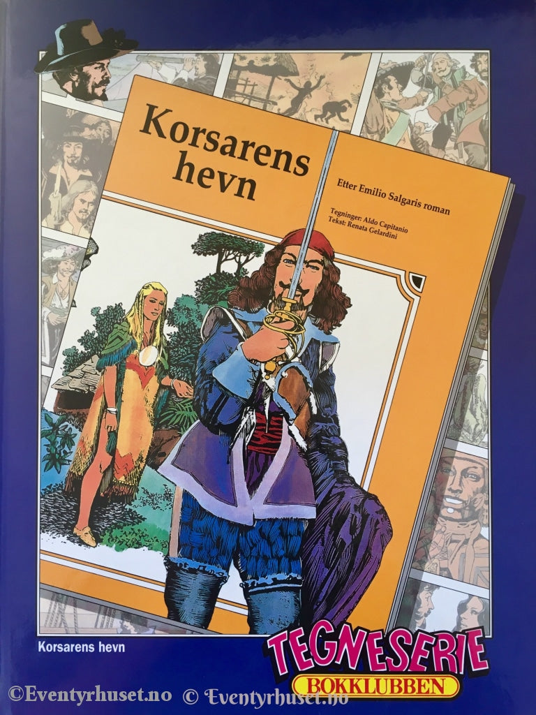 Tegneserie Bokklubben Korsarens Hevn