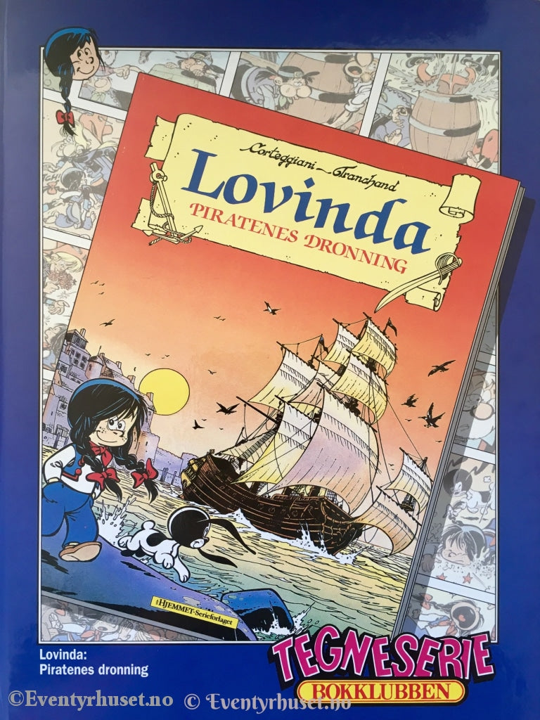 Tegneserie Bokklubben Lovinda: Piratenes Dronning