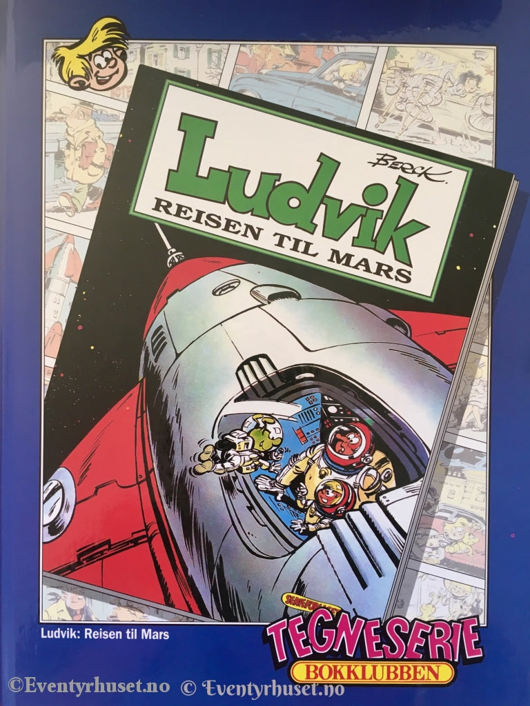 Tegneserie Bokklubben Ludvik: Reisen Til Mars