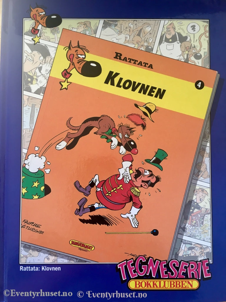 Tegneserie Bokklubben Rattata: Klovnen