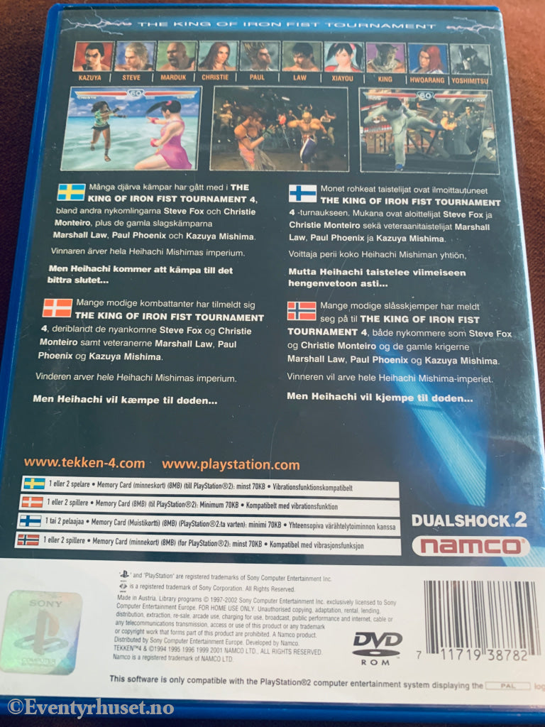 Tekken 4 . PS2