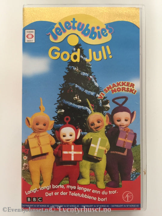 Teletubbies. 1997. God Jul! Bbc. Vhs. Vhs