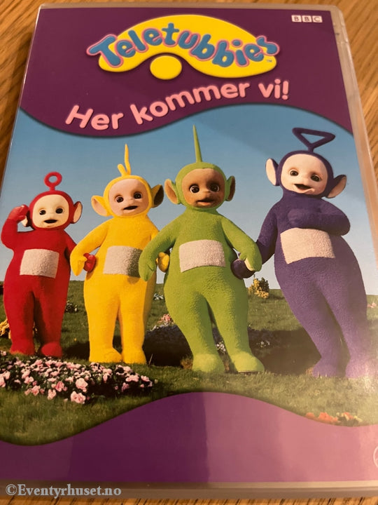 Teletubbies - Her Kommer Vi! 1997. Dvd. Dvd