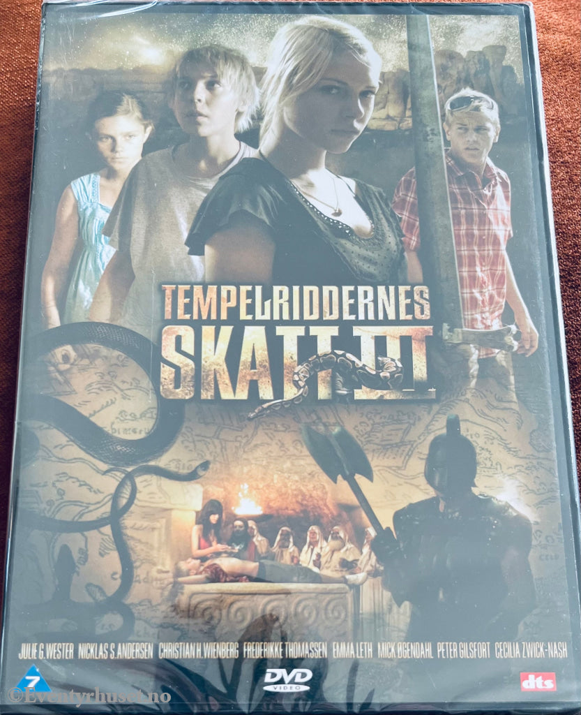 Tempelriddernes Skatt 3. 2008. Dvd. Ny I Plast! Dvd