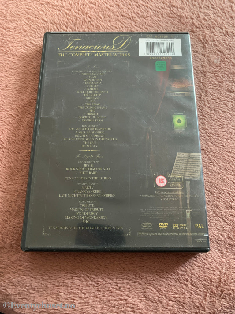 Tenacious D: The Complete Master Works (2003). DVD.