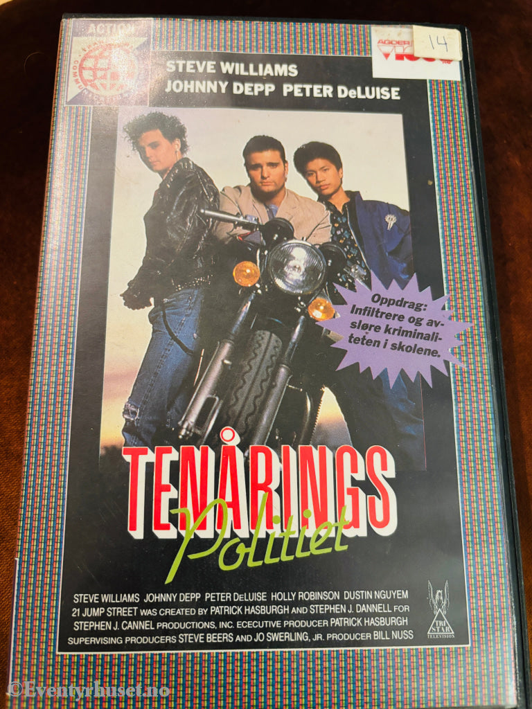 Tenåringspolitiet. VHS Big Box.