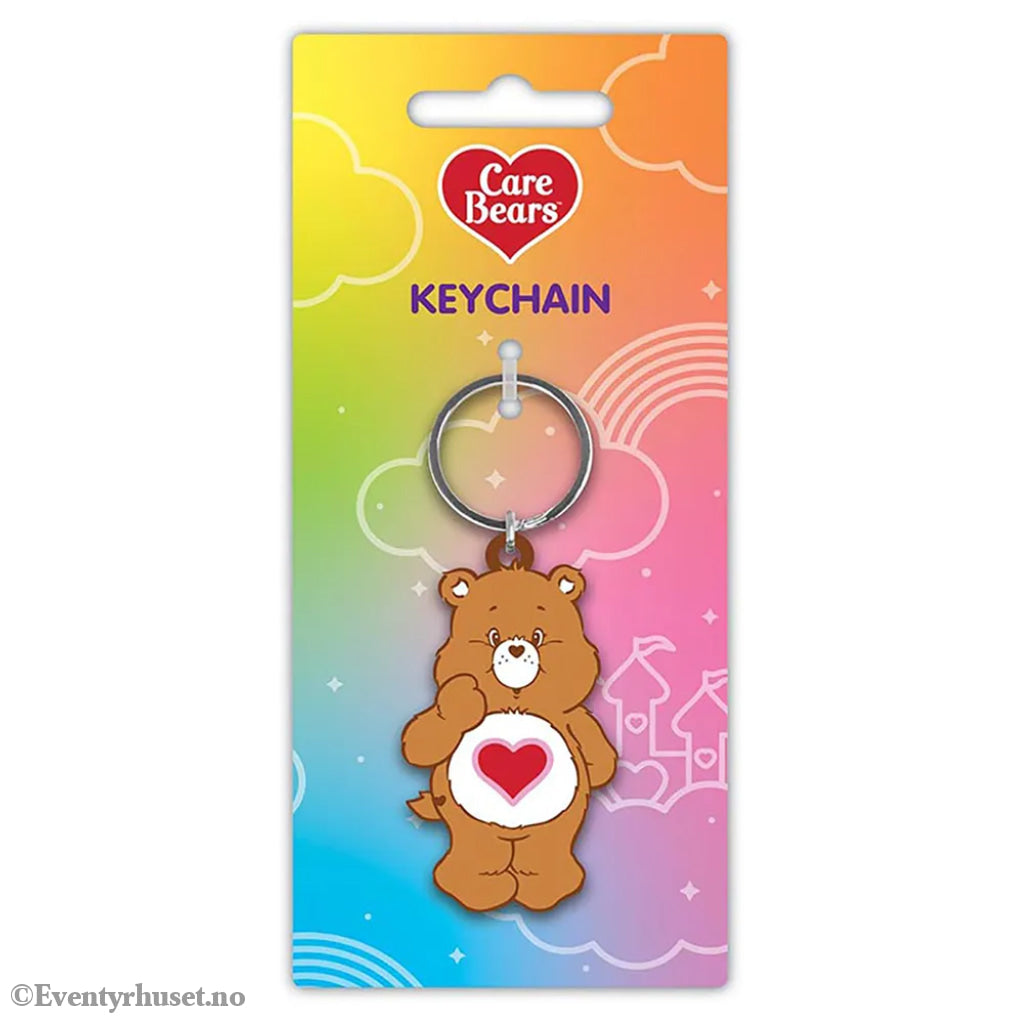 Tenderheart Care Bears keychain. Mint In Sealed Box (MISB)! Leker