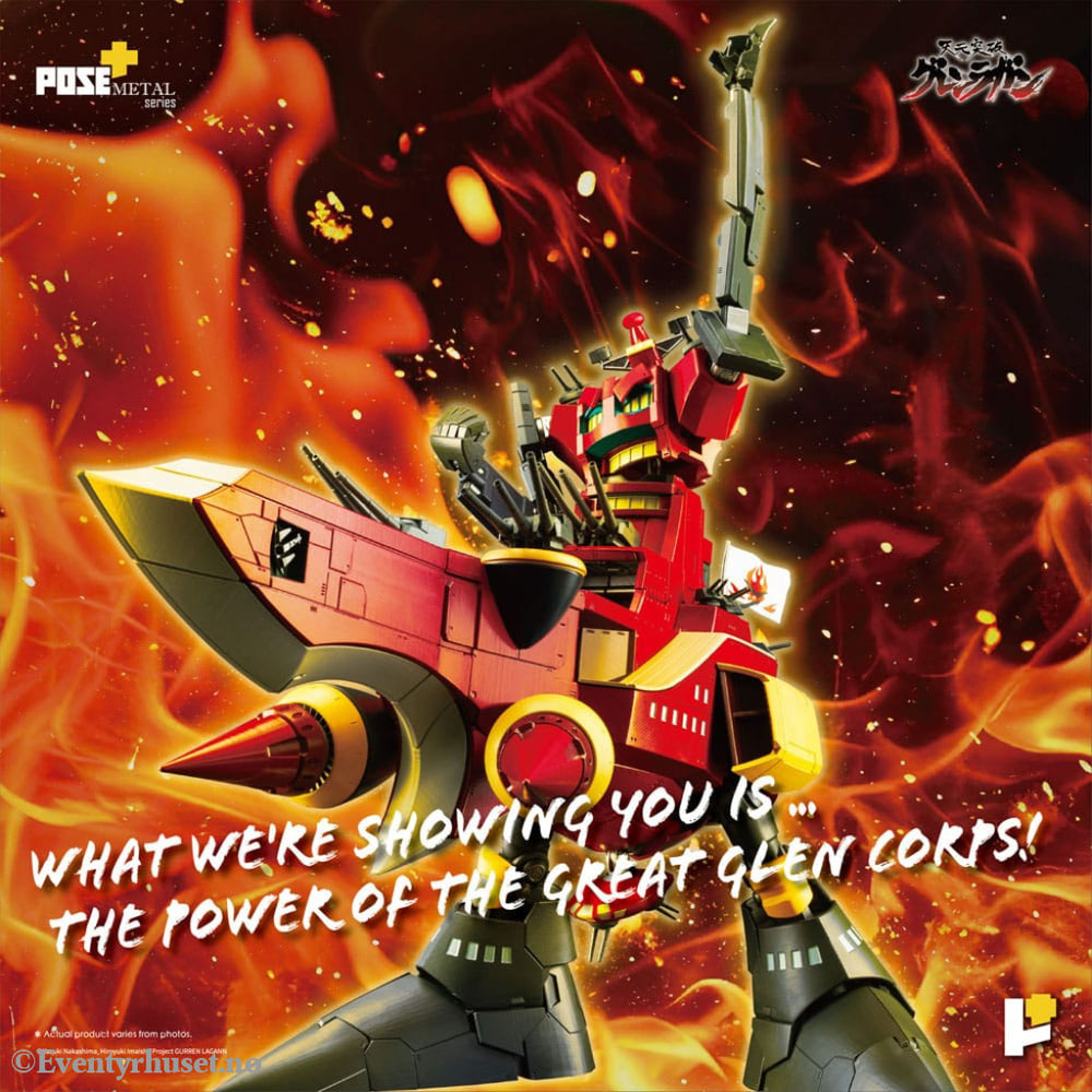 Tengen Toppa Gurren Lagann POSE + METAL series Statue Dai-Gurren 33 cm Manga & Anime