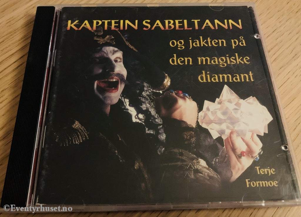 Terje Formoe. 1996. Kaptein Sabeltann Og Jakten På Den Forsvunnede Diamant. Cd. Cd