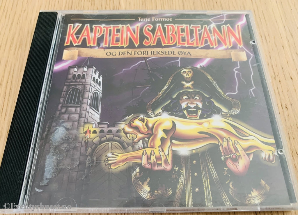Terje Formoe. 2000. Kaptein Sabeltann Og Den Forheksede Øya. Cd. Cd