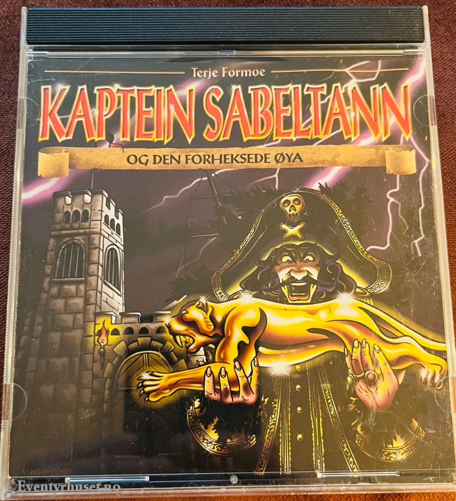 Terje Formoe. 2000. Kaptein Sabeltann Og Den Forheksede Øya. Cd. Cd