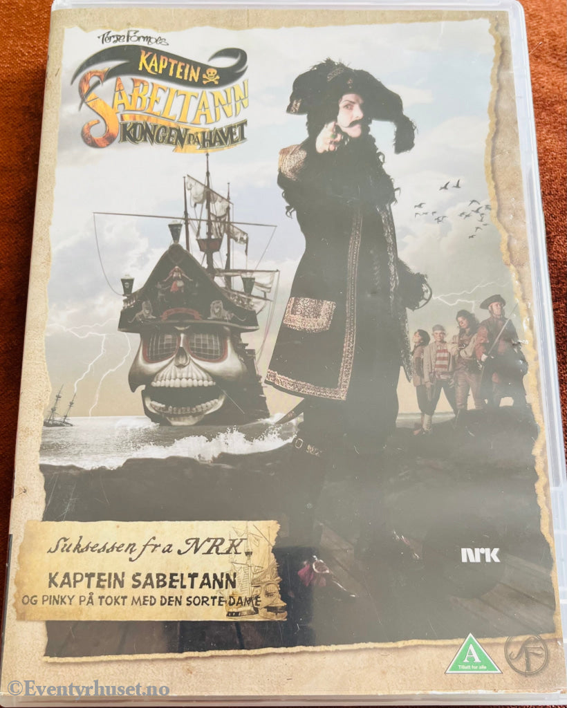 Terje Formoe. 2010. Kaptein Sabeltann - Kongen På Havet. Pinky Tokt Med Den Sorte Dame. Dvd. Dvd