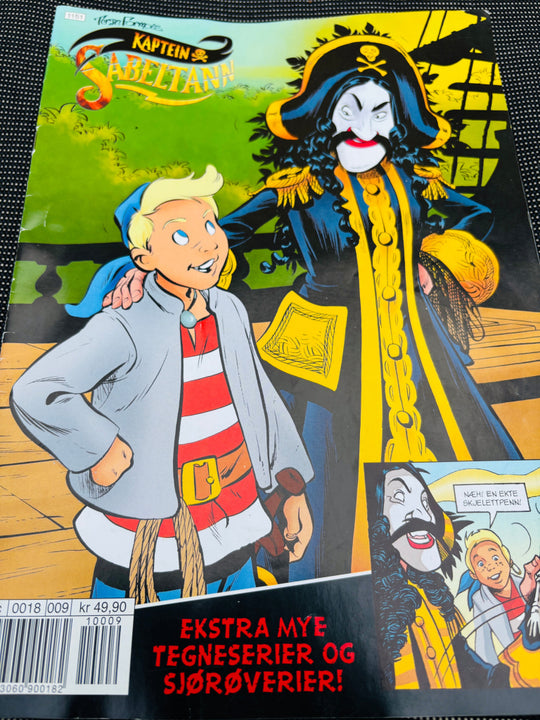Terje Formoe. Kaptein Sabeltann. 2011/09. Tegneserieblad. Tegneserieblad