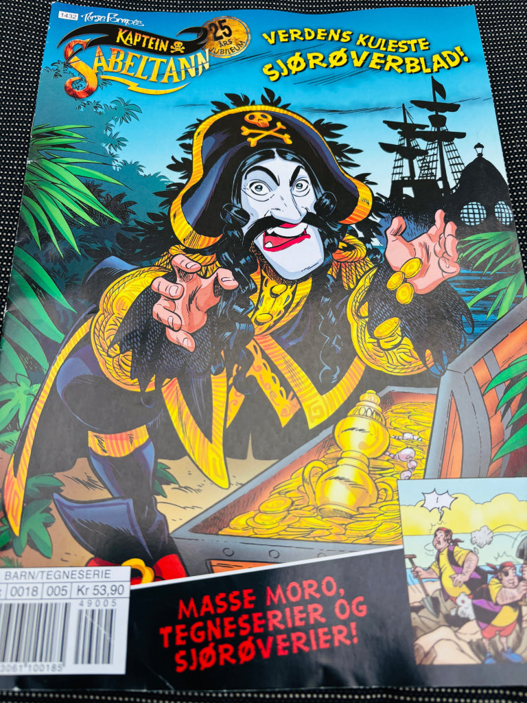 Terje Formoe. Kaptein Sabeltann. 2014/05. Tegneserieblad. Tegneserieblad