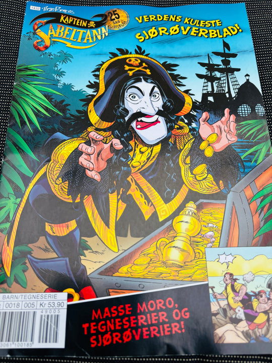 Terje Formoe. Kaptein Sabeltann. 2014/05. Tegneserieblad. Tegneserieblad