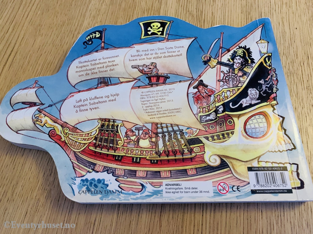 Terje Formoe. Kaptein Sabeltann - Den Sorte Dame. Fortelling