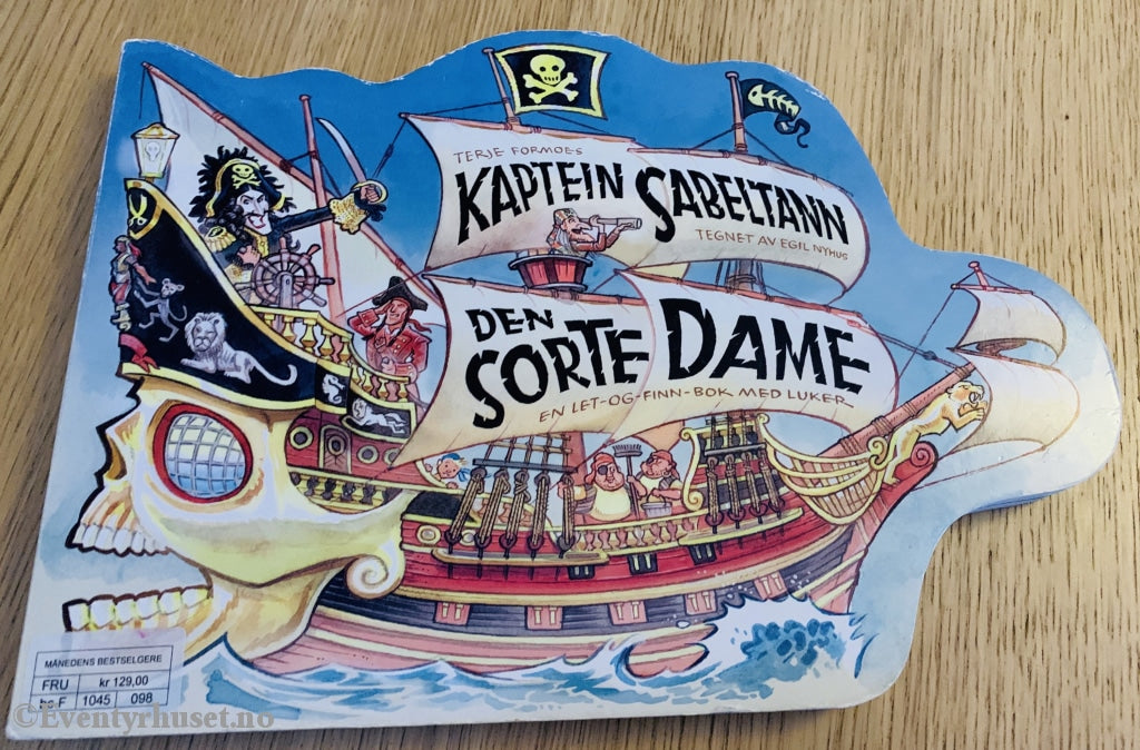 Terje Formoe. Kaptein Sabeltann - Den Sorte Dame. Fortelling