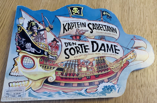 Terje Formoe. Kaptein Sabeltann - Den Sorte Dame. Fortelling