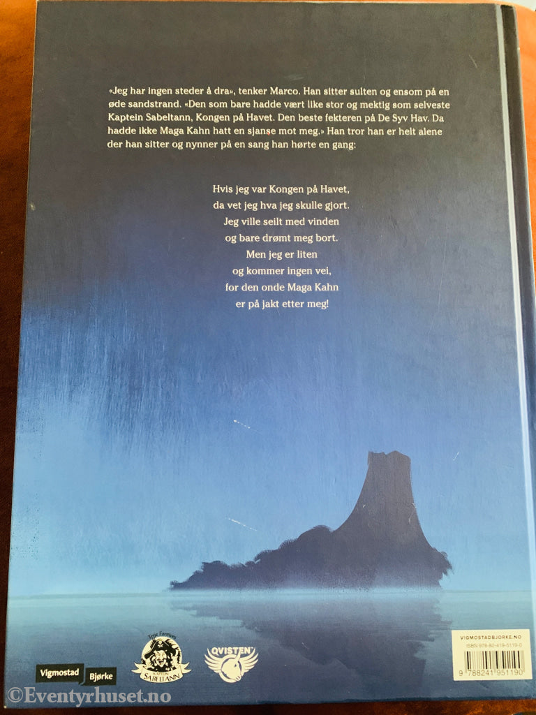 Terje Formoe. Kaptein Sabeltann – Kongen på havet. 2019. Bok.