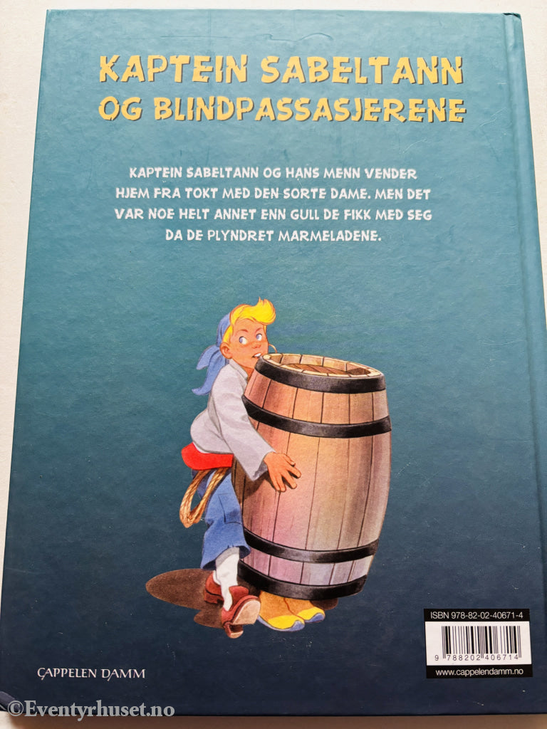 Terje Formoe. Kaptein Sabeltann og blindpassasjerene. 2014. Barnebok.