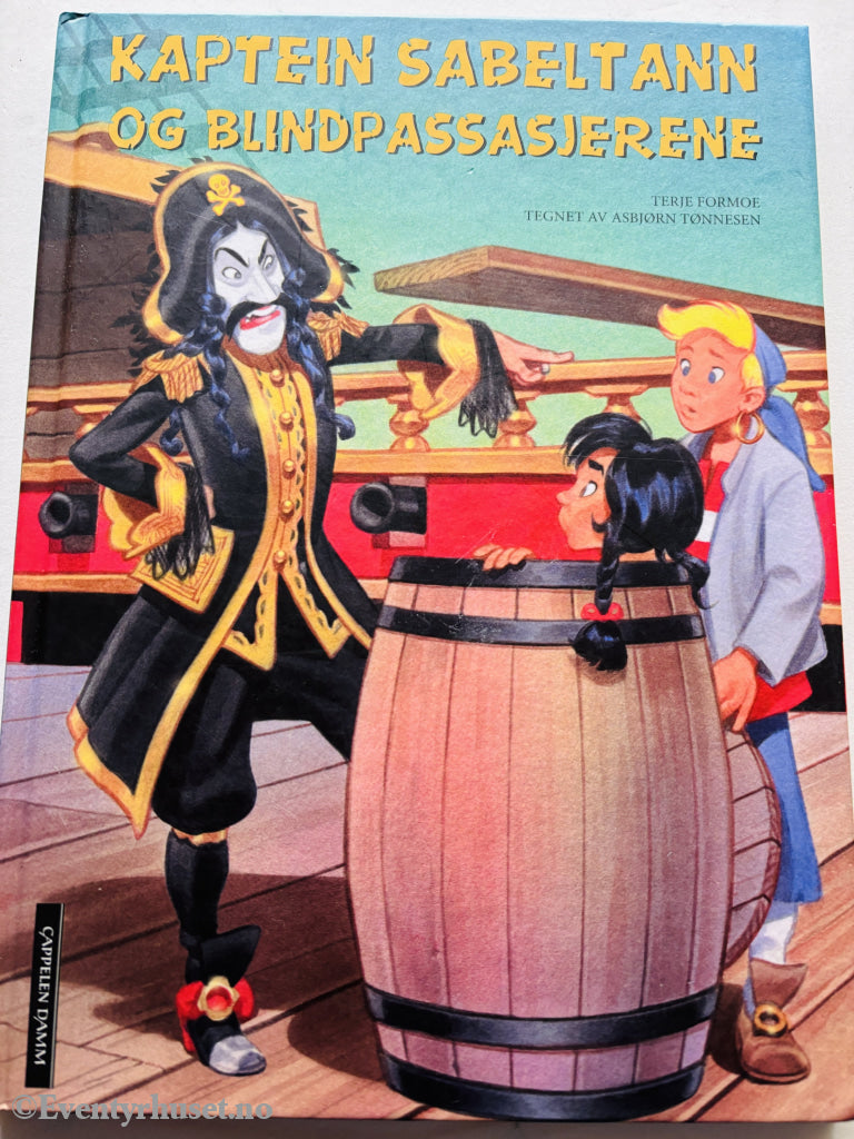 Terje Formoe. Kaptein Sabeltann og blindpassasjerene. 2014. Barnebok.