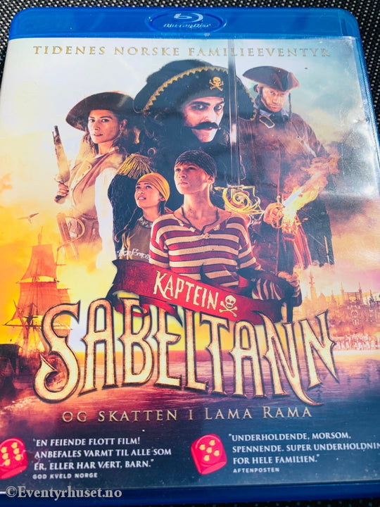 Terje Formoe. Kaptein Sabeltann Og Skatten I Lama Rama. Blu-Ray. Blu-Ray Disc